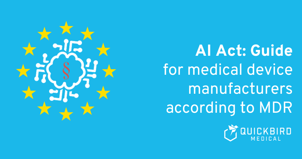 Social cover image for blog: AI Act: Guide for medical device manufacturers according to MDR