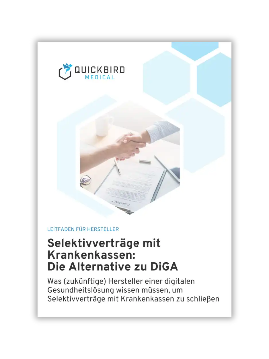 Whitepaper Titelbild: Selektivverträge mit Krankenkassen