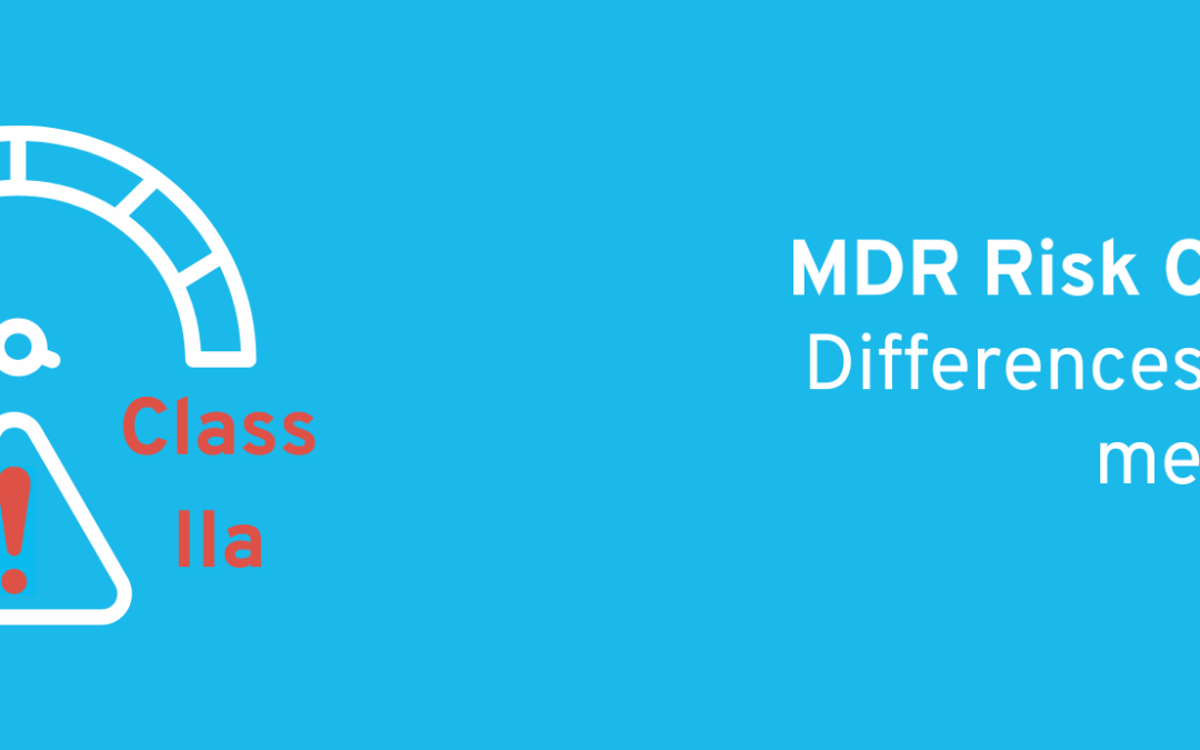 MDR Risk Class I vs. IIa: Differences for software medical devices